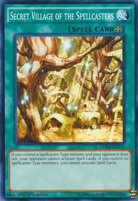 Secret Village of the Spellcasters [LDK2-ENY33] Common (ONLINE ORDER ONLY)