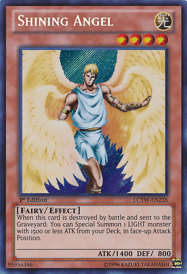 Shining Angel [LCYW-EN236] Secret Rare (ONLINE ORDER ONLY)