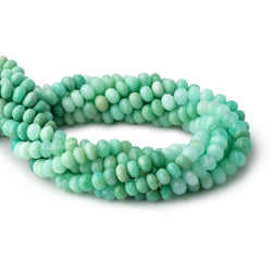 7.5mm Chrysoprase Faceted Rondelle Beads 15 inch 64 pieces (ONLINE ORDER ONLY)