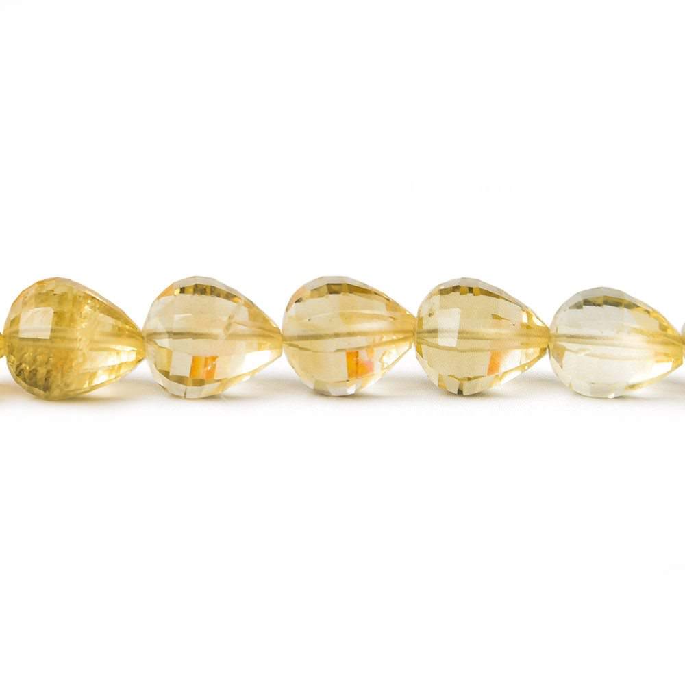 7.5x7-9x7mm Citrine Straight Drilled Tear Drop 16 inch 46 pieces (ONLINE ORDER ONLY)