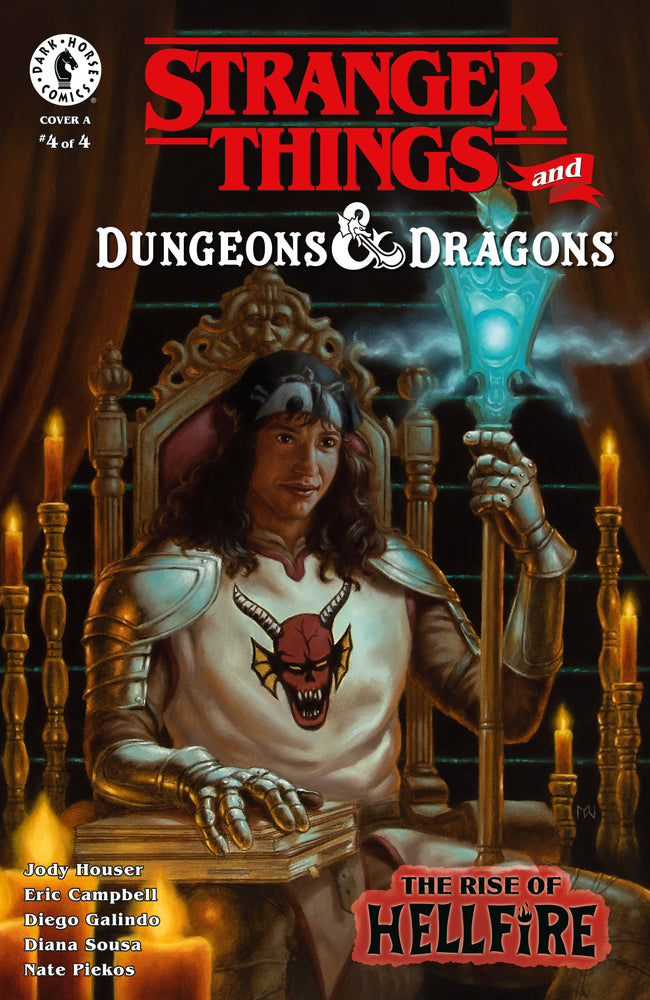 Stranger Things And Dungeons & Dragons: The Rise Of Hellfire #4 (Cover A) (Myles Wohl)