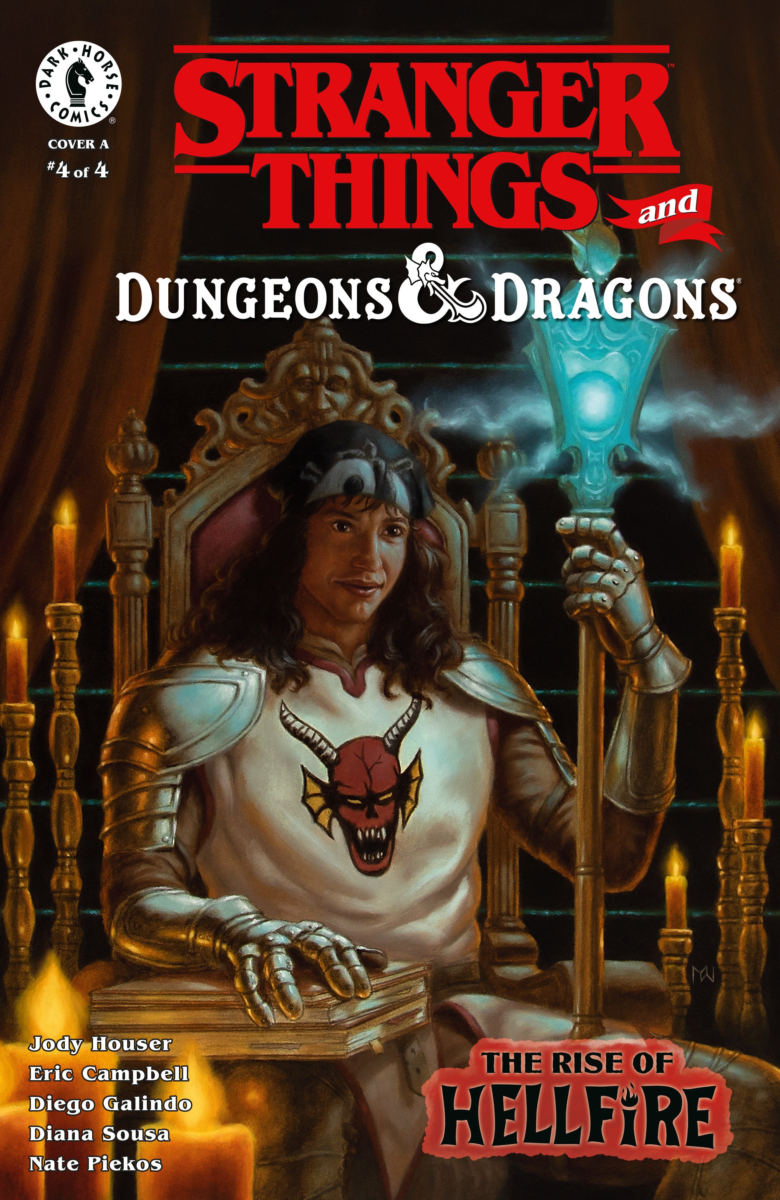 Stranger Things And Dungeons & Dragons: The Rise Of Hellfire #4 (Cover A) (Myles Wohl) (Online Order Only)