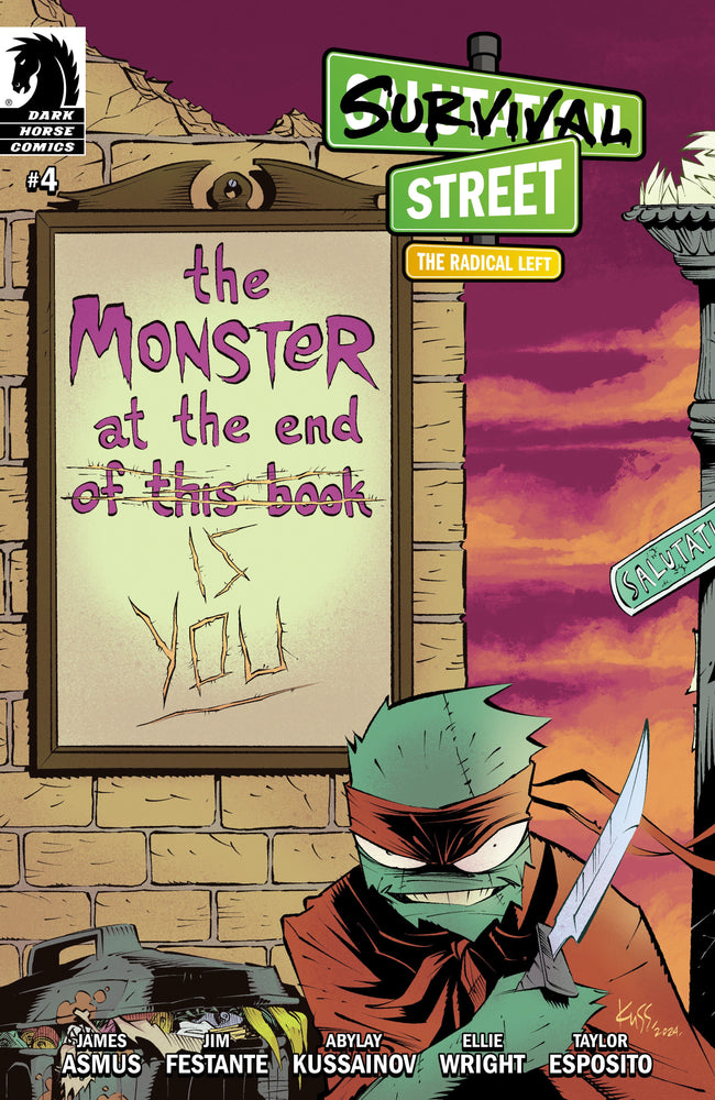 Survival Street: The Radical Left #4 (Cover A) (Abylay Kussainov) (Online Order Only)