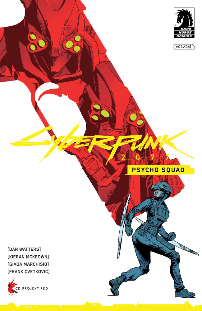Cyberpunk 2077: Psycho Squad #4 (Cover A) (Kieran Mckeown) (Online Order Only)