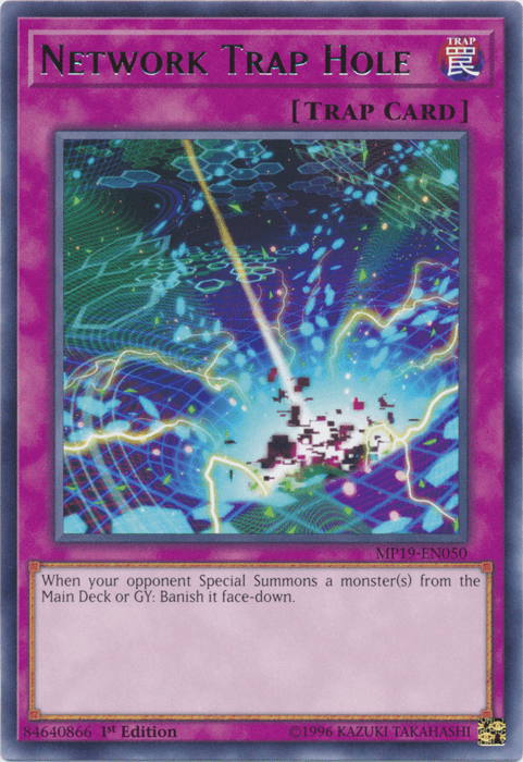 Network Trap Hole [MP19-EN050] Rare (ONLINE ORDER ONLY)