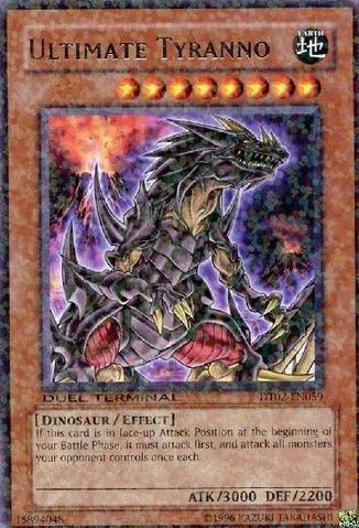 Ultimate Tyranno [DT02-EN059] Rare (ONLINE ORDER ONLY)