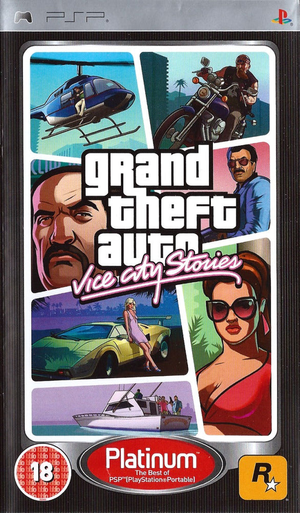 Grand Theft Auto: Vice City Stories (Platinum) [European Import] (PSP) (ONLINE ORDER ONLY)