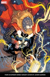 Thor #34 B Javier Garron Spider-Man 1 Homage Spider-Verse Variant (05/24/2023) Marvel (ONLINE ORDER ONLY)
