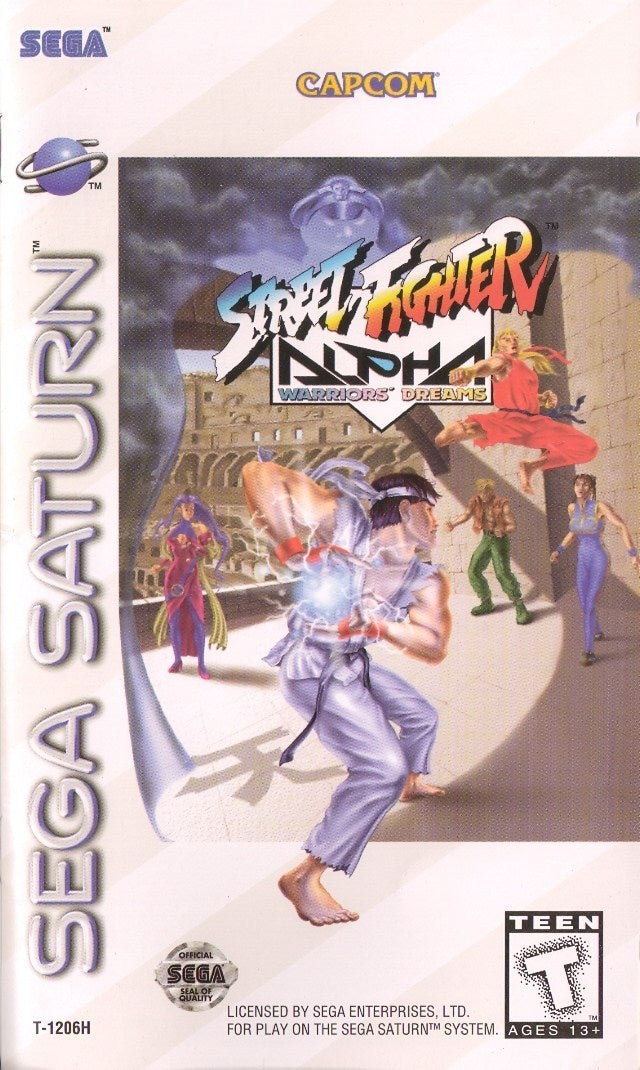 Street Fighter Alpha Warriors' Dreams (Sega Saturn) (ONLINE ORDER ONLY)