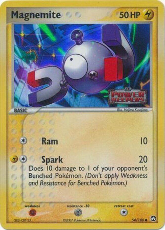 Magnemite (54/108) (Stamped) [EX: Power Keepers] (Online Only)