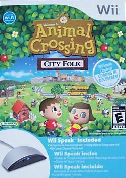 Animal Crossing City Folk & Wii Speak Bundle (Wii) (Online Order Only)