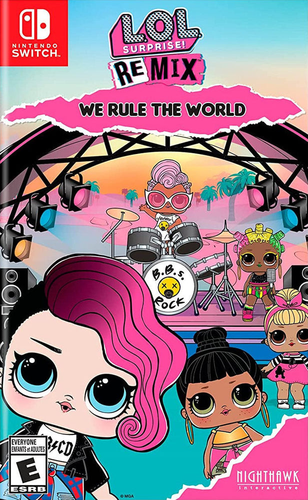 L.O.L Surprise! Remix: We Rule The World (Nintendo Switch) (ONLINE ORDER ONLY)
