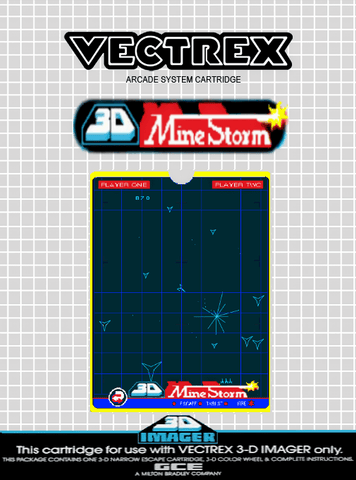 3D Mine Storm (Vectrex) (Online Only)
