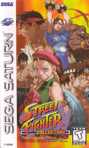 Street Fighter Collection (Sega Saturn) (ONLINE ORDER ONLY)