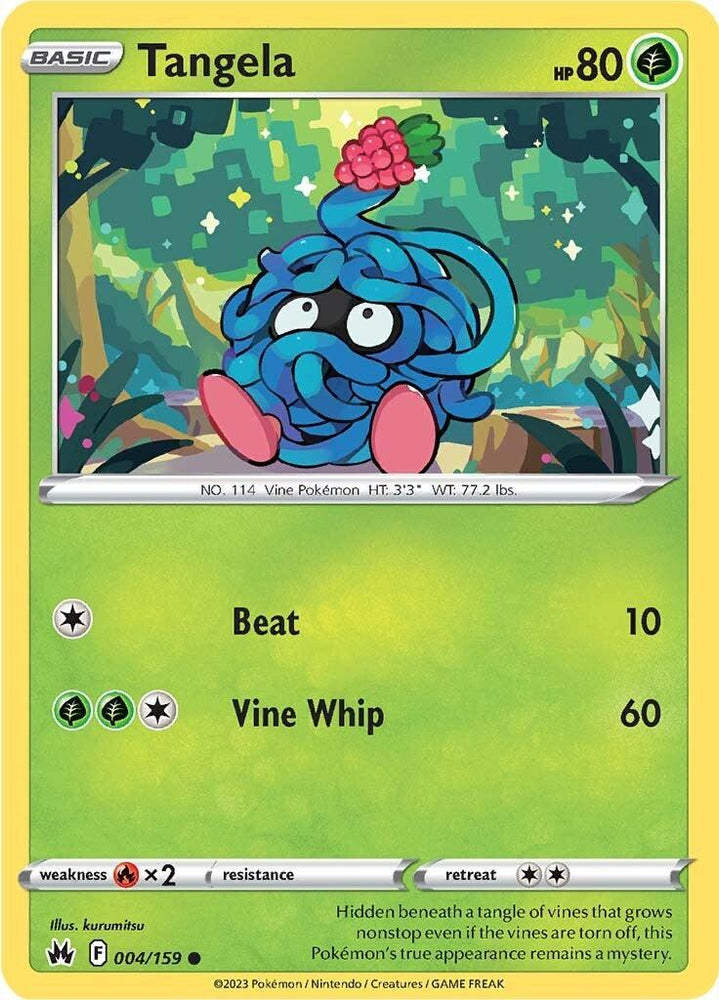 Tangela (004/159) [Sword & Shield: Crown Zenith] (Online Only)