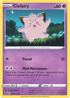 Clefairy (063/185) [Sword & Shield: Vivid Voltage] (Online Only)