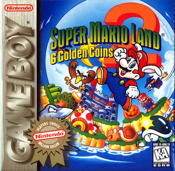 Super Mario Land 2: 6 Golden Coins [Player's Choice] (GameBoy) (ONLINE ORDER ONLY)