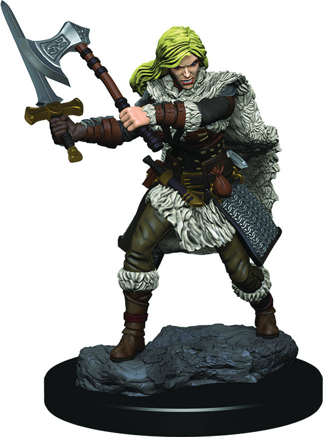 D&D: Icons of the Realms - Human Female Barbarian (ONLINE ORDER ONLY)