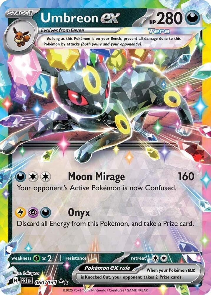 Umbreon ex (060/131) [Scarlet & Violet: Prismatic Evolutions] (Online Only)