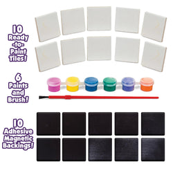 Magnetic Mini Tile Art - Make Your Own Paint Art Craft Set for Kids (ONLINE ORDER ONLY)