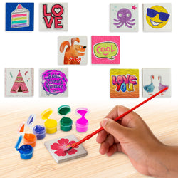 Magnetic Mini Tile Art - Make Your Own Paint Art Craft Set for Kids (ONLINE ORDER ONLY)