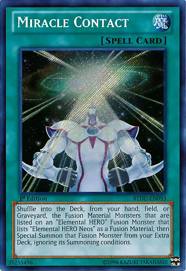 Miracle Contact [REDU-EN093] Secret Rare