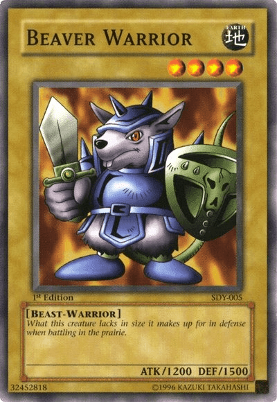 Beaver Warrior [SDY-005] Common (ONLINE ORDER ONLY)