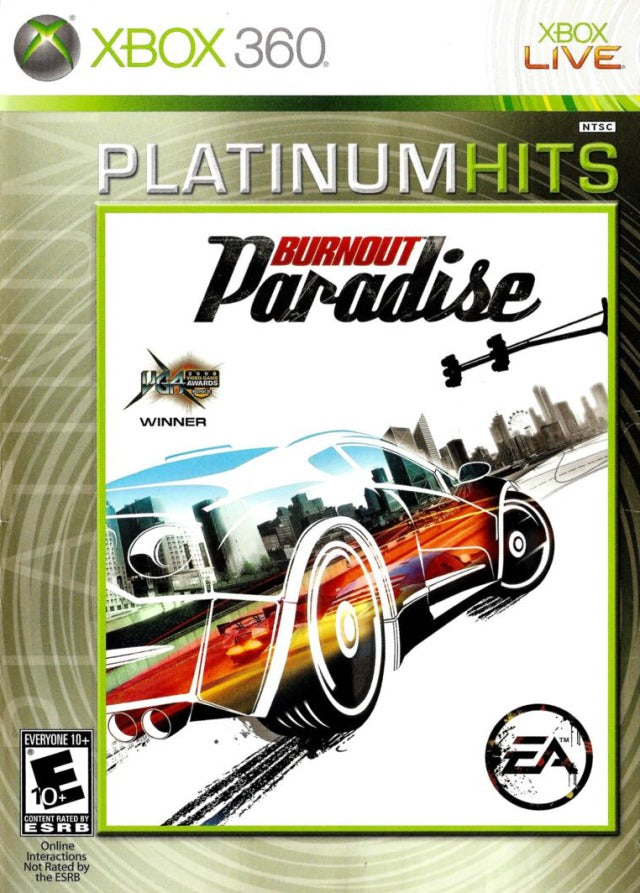 Burnout Paradise (Platinum Hits) (Xbox 360) (ONLINE ORDER ONLY)