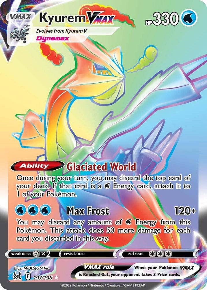 Kyurem VMAX (197/196) [Sword & Shield: Lost Origin] (Online Only)