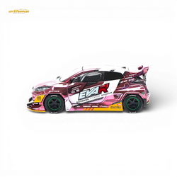 PopRace Toyota GR YARIS Pink EVA RT Production Model 1:64