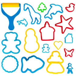 40 Pack Of Party Favors Play Dough + 40 Dough Tools - Bulk Party Pack (ONLINE ORDER ONLY)