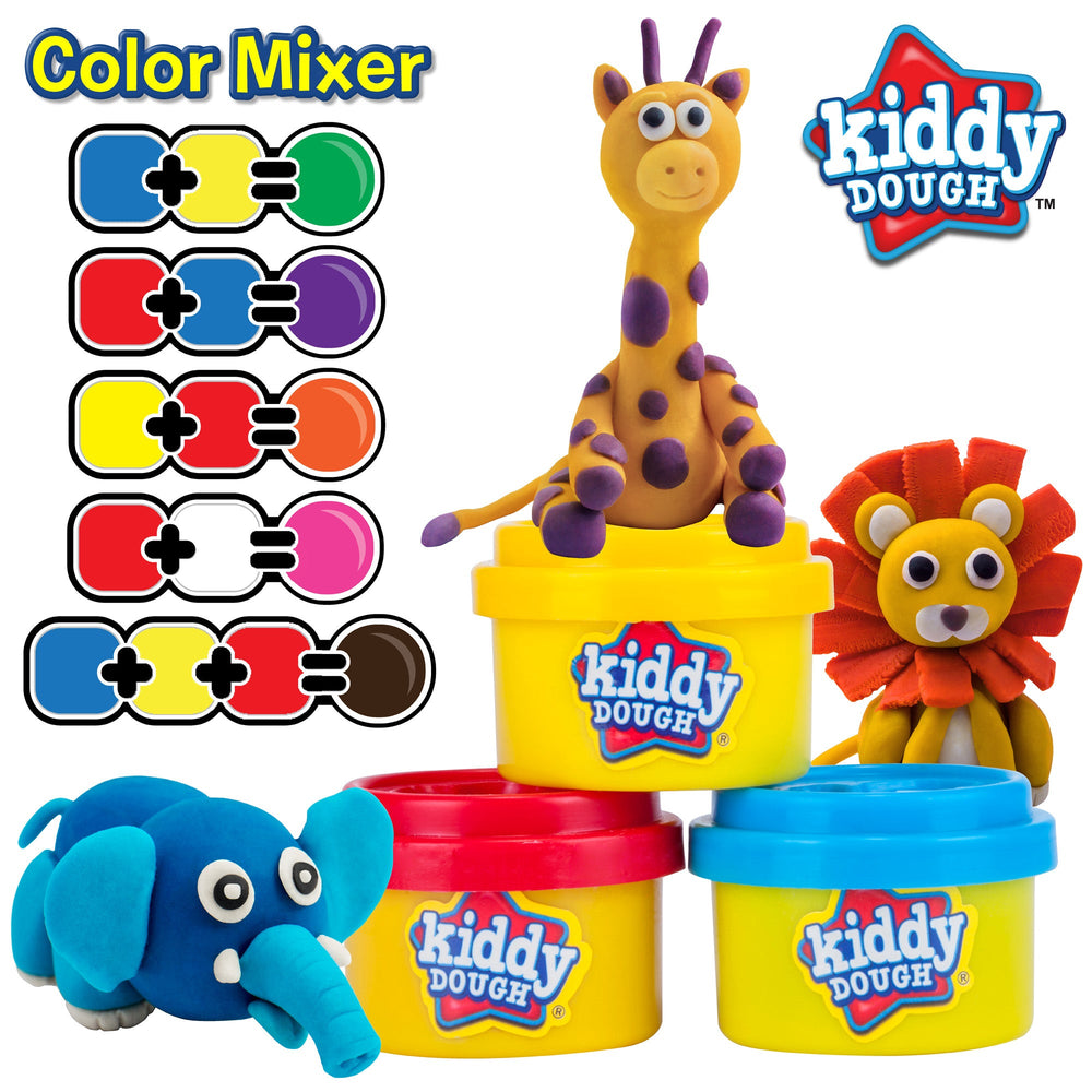 40 Pack Of Party Favors Play Dough + 40 Dough Tools - Bulk Party Pack (ONLINE ORDER ONLY)
