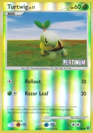 Turtwig (77/100) [Burger King Promos: 2009 Collection] (Online Only)