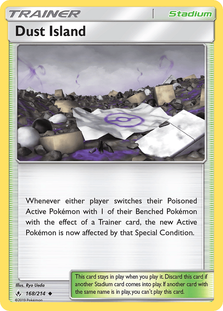 Dust Island (168/214) [Sun & Moon: Unbroken Bonds] (Online Only)