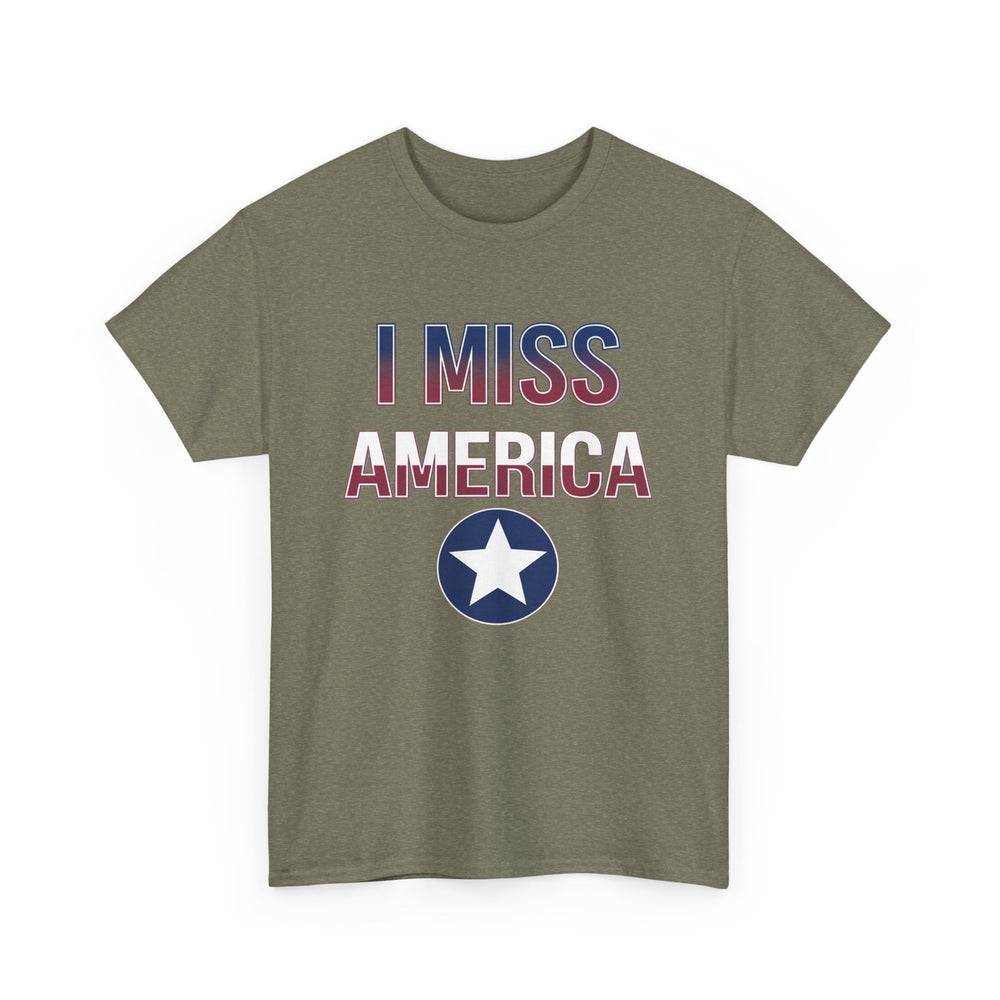 "I Miss America" Star Unisex Heavy Cotton Tee (ONLINE ORDER ONLY)