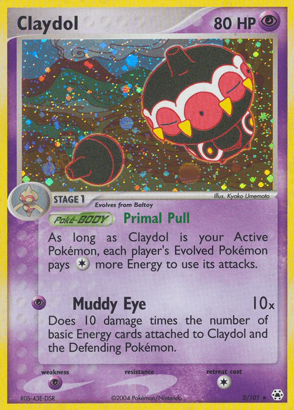 Claydol (2/101) [EX: Hidden Legends] (Online Only)