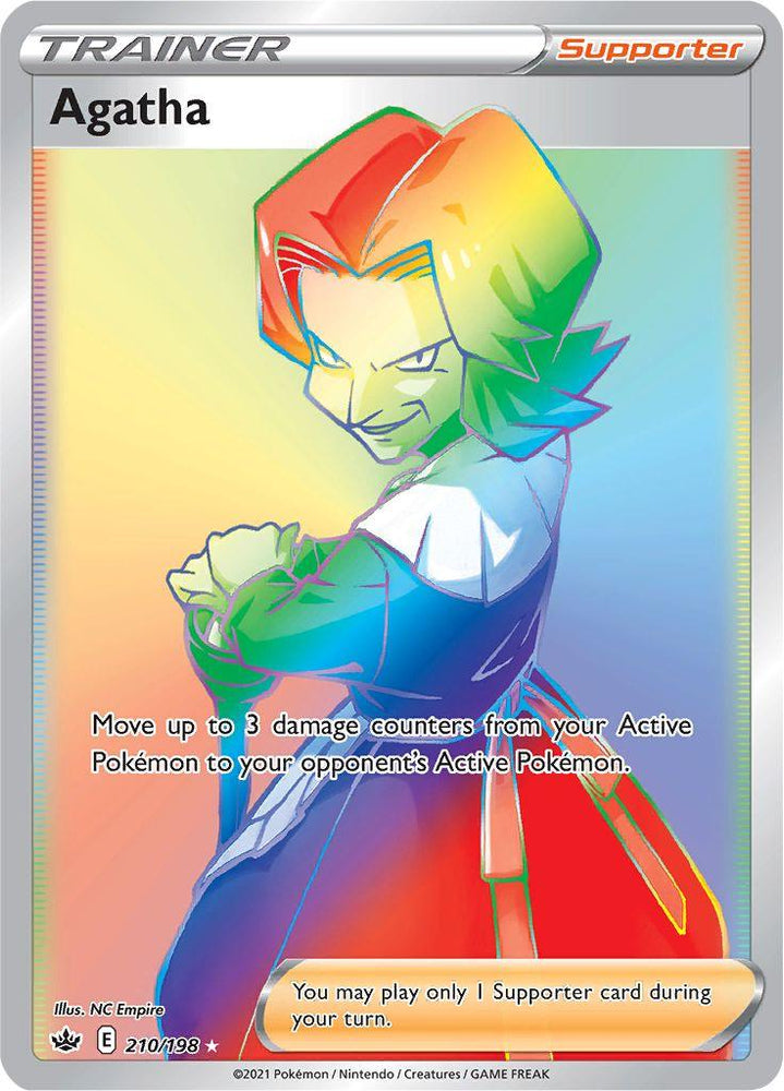 Agatha (210/198) [Sword & Shield: Chilling Reign] (Online Only)