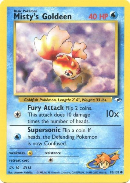 Misty's Goldeen (85/132) [Gym Heroes Unlimited] (Online Only)