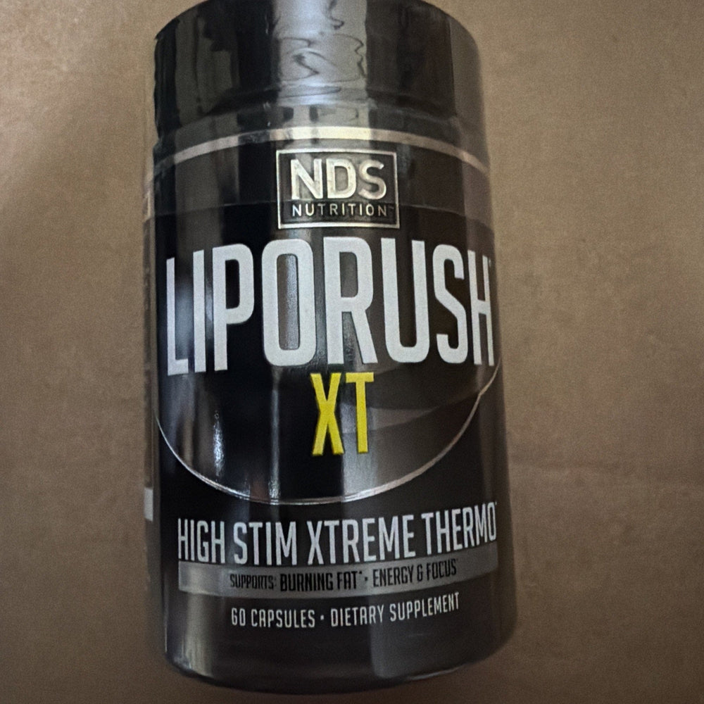 NDS Nutrition LipoRush XT Thermogenic Fat Burner 60 Caps Free Ship Exp 10/2027 (ONLINE ORDER ONLY)