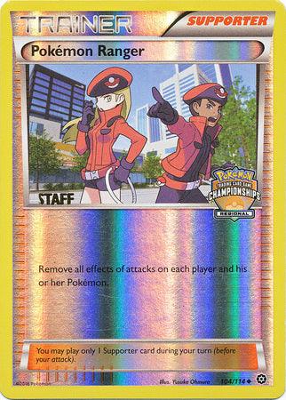 Pokemon Ranger (104/114) (Regional Championship Promo Staff) [XY: Steam Siege] (Online Only)
