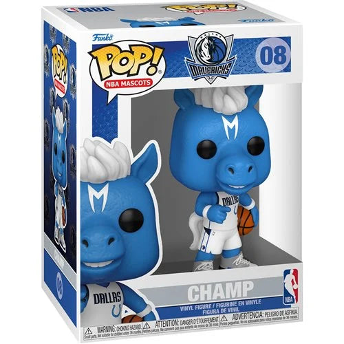 NBA Mascots Dallas Mavericks Champ Funko Pop! Vinyl Figure #08 (ONLINE ORDER ONLY)