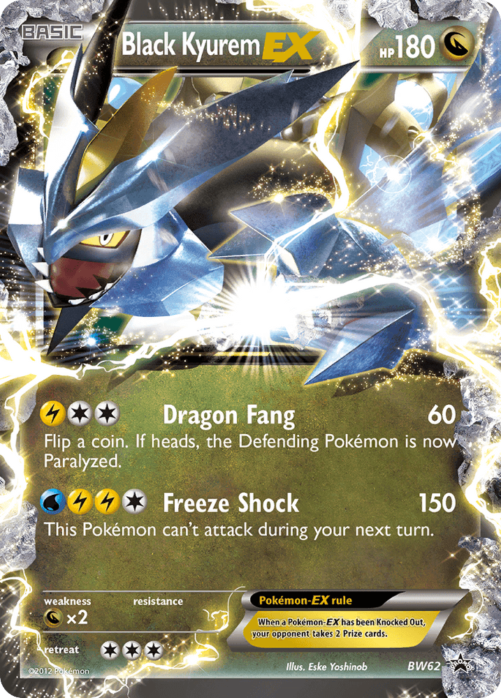 Black Kyurem EX (BW62) [Black & White: Black Star Promos] (Online Only)
