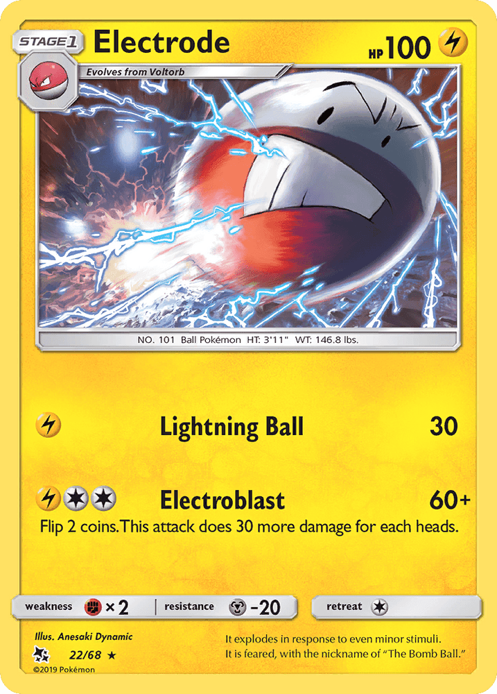 Electrode (22/68) [Sun & Moon: Hidden Fates] (Online Only)