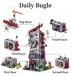 78008 Daily Bugle Skyscraper Building Set – 3772 PCS City Tower (ONLINE ORDER ONLY)