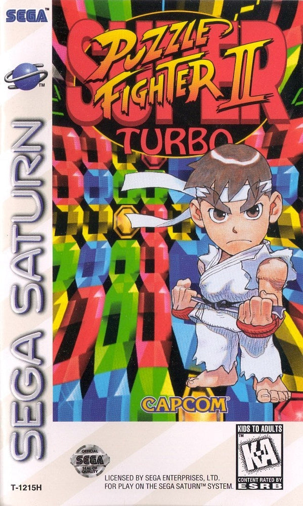 Super Puzzle Fighter II Turbo (Sega Saturn) (ONLINE ORDER ONLY)