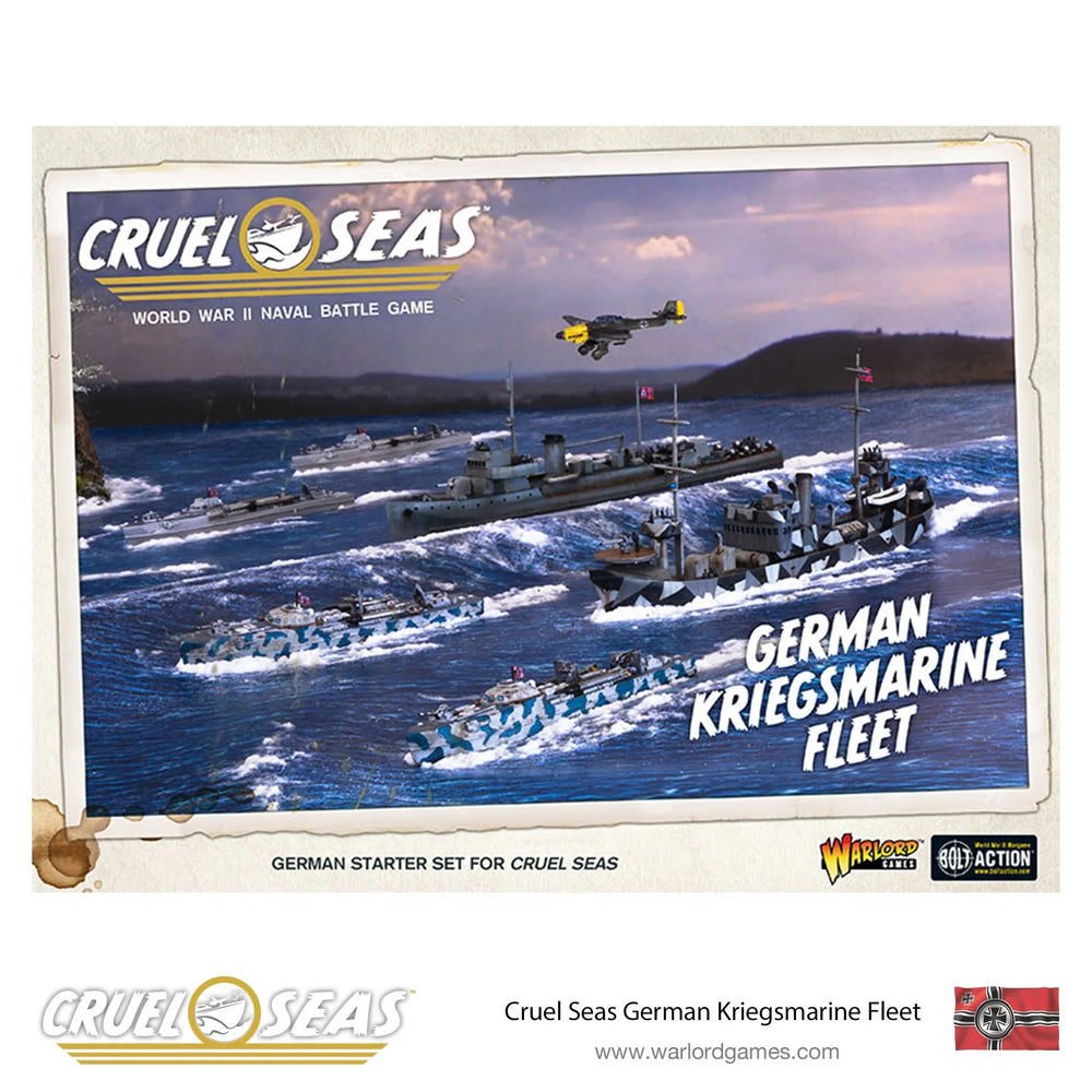 Cruel Seas: Kriegsmarine Fleet (ONLINE ORDER ONLY)