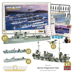 Cruel Seas: Kriegsmarine Fleet (ONLINE ORDER ONLY)
