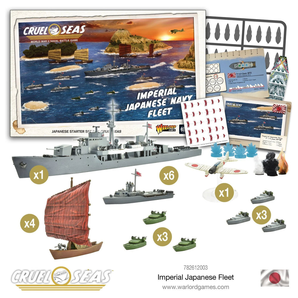 Cruel Seas: Imperial Japanese Navy Fleet (ONLINE ORDER ONLY)