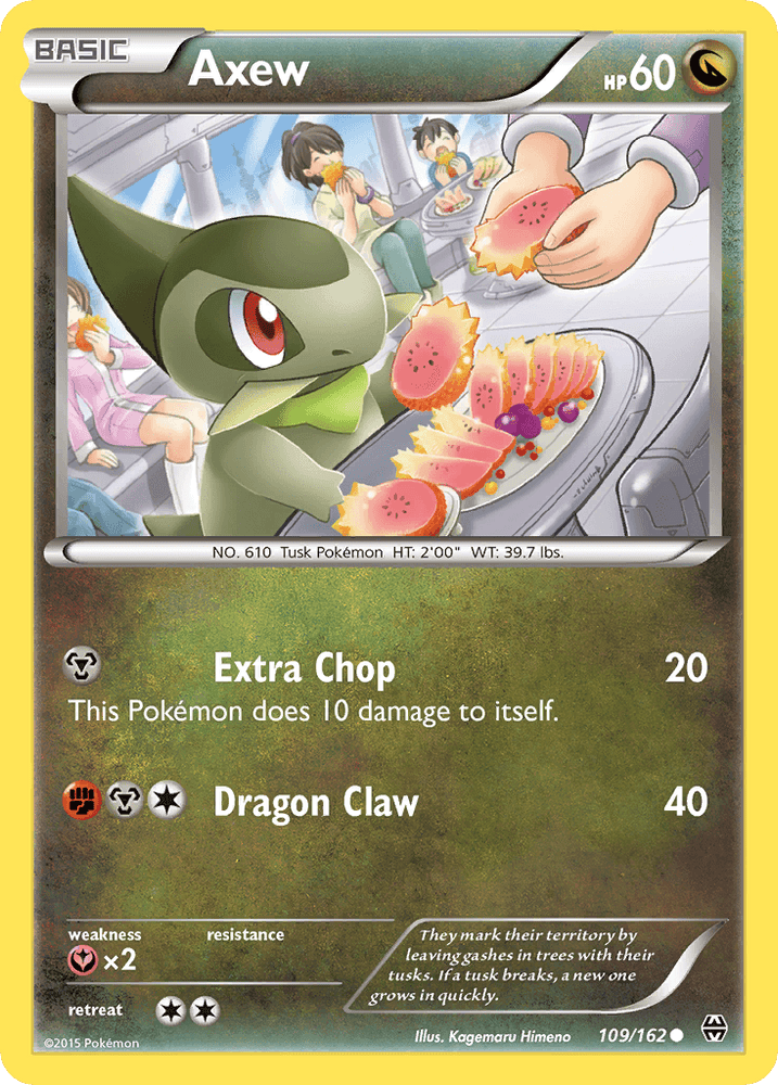 Axew (109/162) [XY: BREAKthrough] (Online Only)