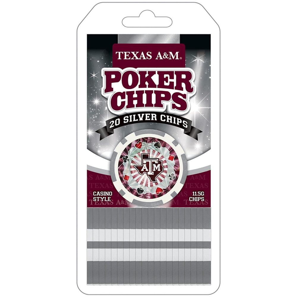 Texas A&M Aggies 20 Piece Poker Chips (ONLINE ORDER ONLY)